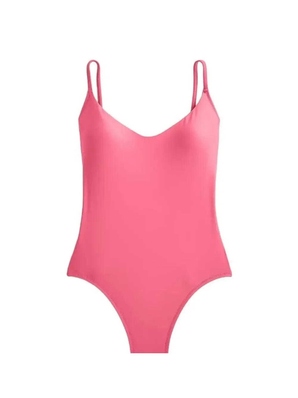 J. Crew Classic Basic One Piece Bathing Suit Pink Size 22 Plus NEW